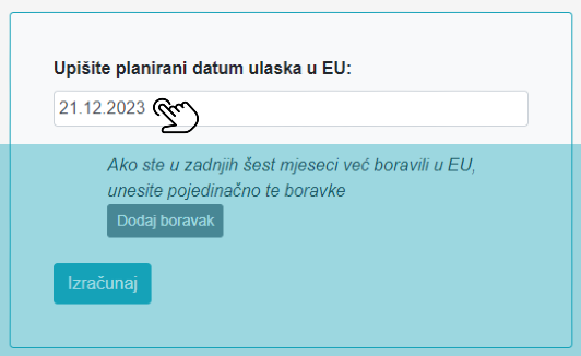 Planirani ulazak